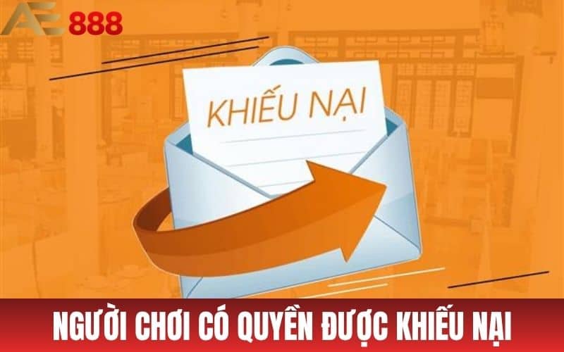 Người chơi có quyền yêu cầu khiếu nại khi bị xâm phạm thông tin